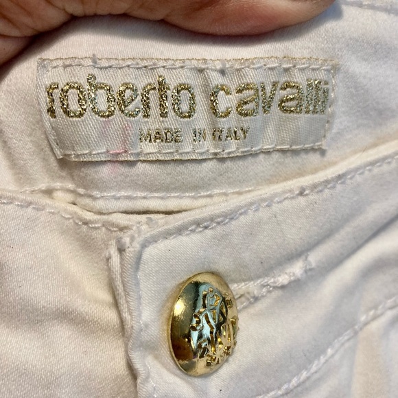 Roberto Cavalli Collection Sexy White Shorts - Picture 6 of 10